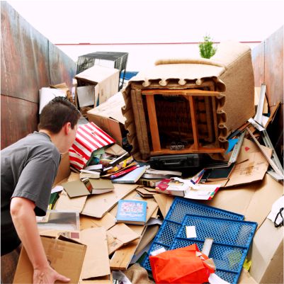 Container beladen